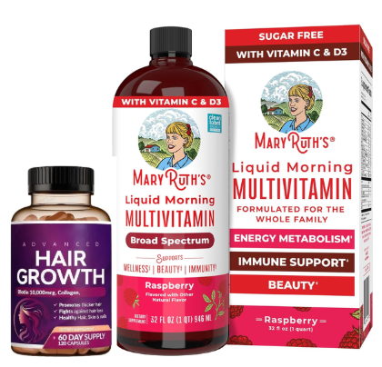 COMBO HAIR GROWTH + MARY RUTH FRAMBUESA